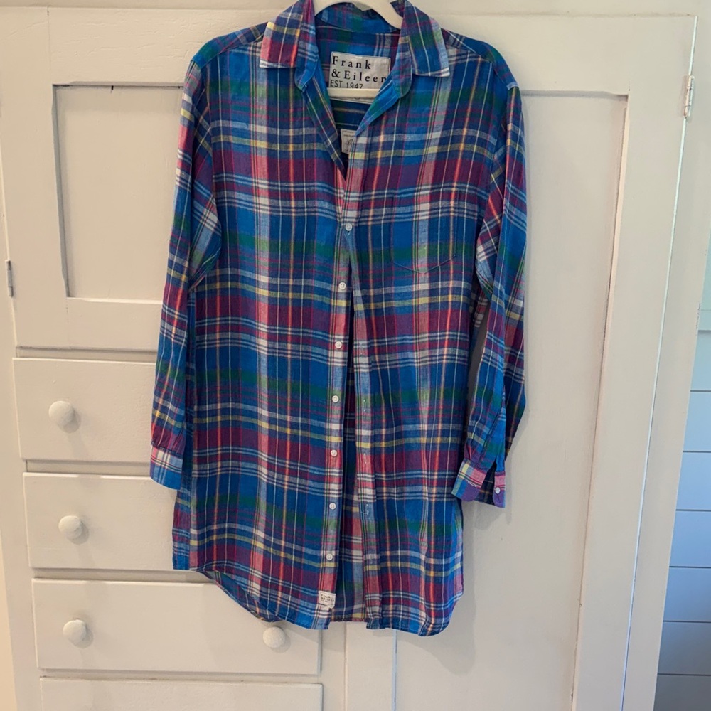 Frank & Eileen Multicolor Plaid Shirt